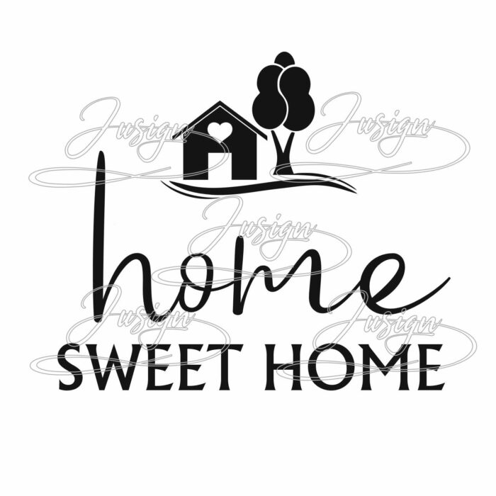 Satiniertes Windlicht, Vase, home sweet home, Geschenk, handgefertigt, Jusign